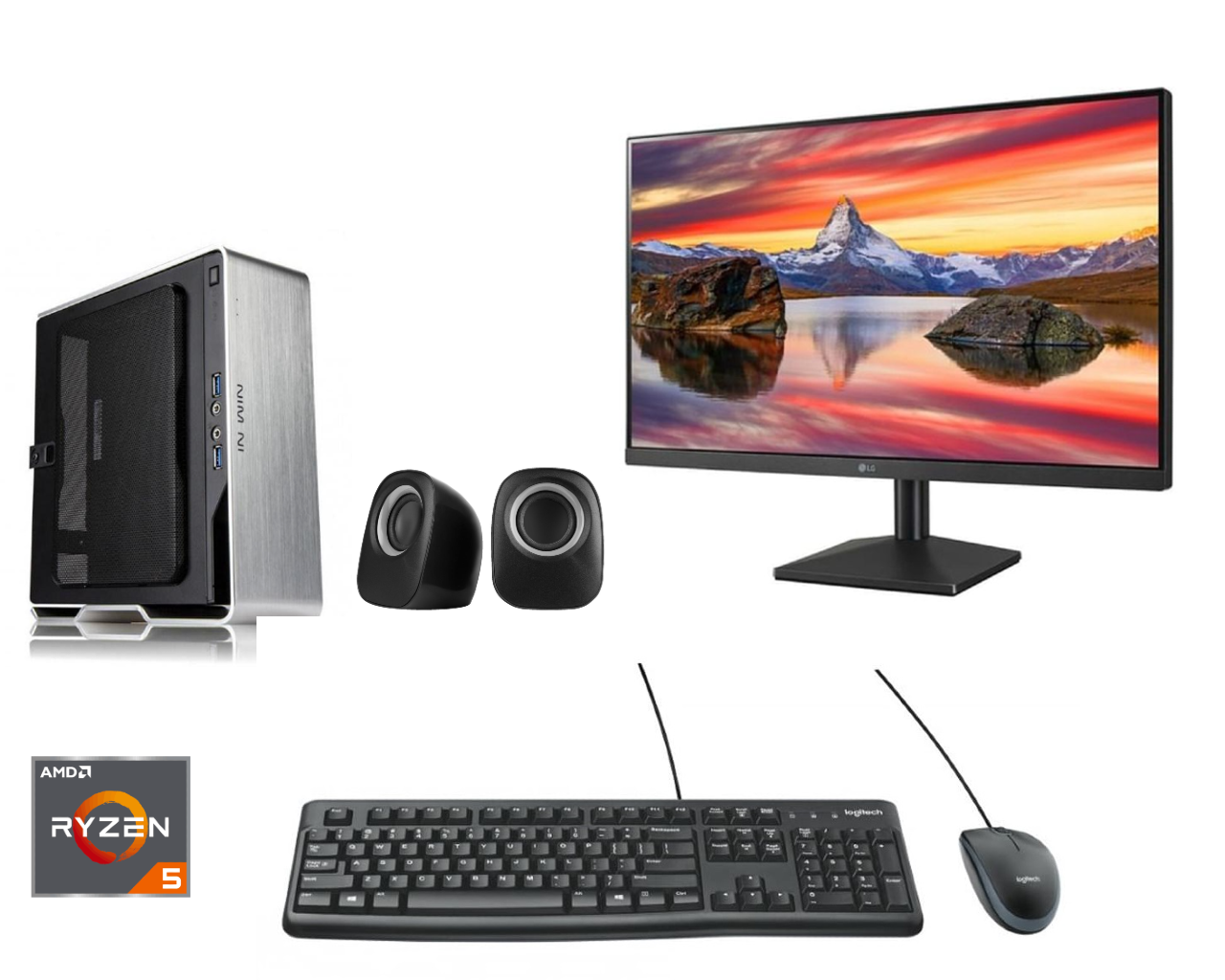 Our base model desktop computer package